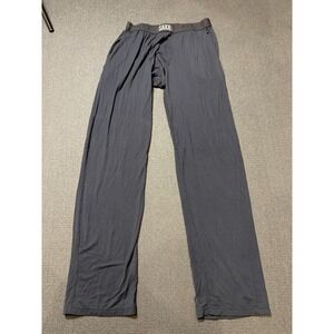 Saxx Men's Sleepwalker Pant Ballpark Pouch Lounge Wear Black Size Medium